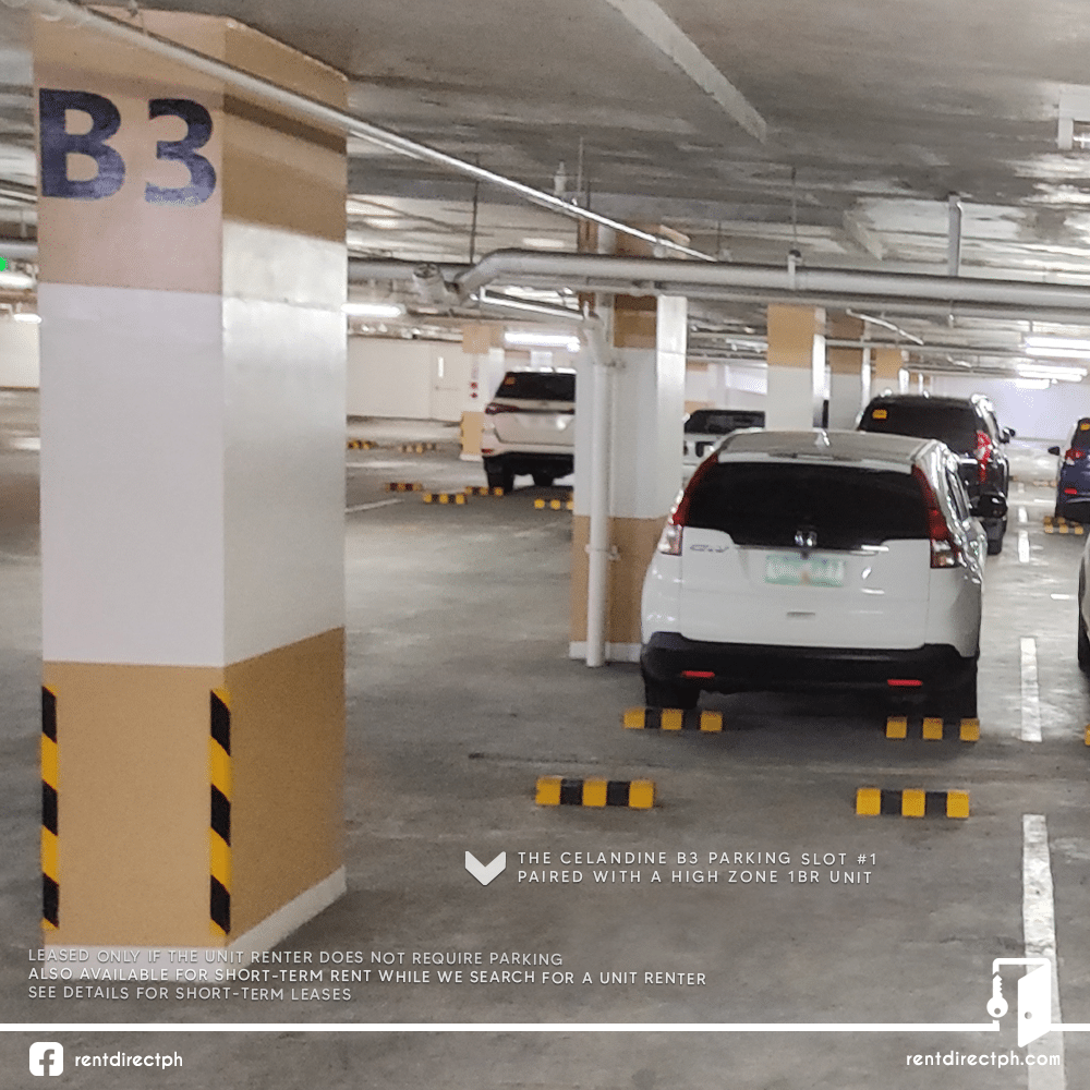 The Celandine B3 Parking Slot for Lease