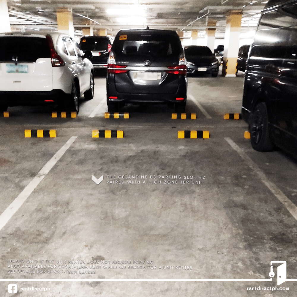 The Celandine B3 Parking Slot for Lease