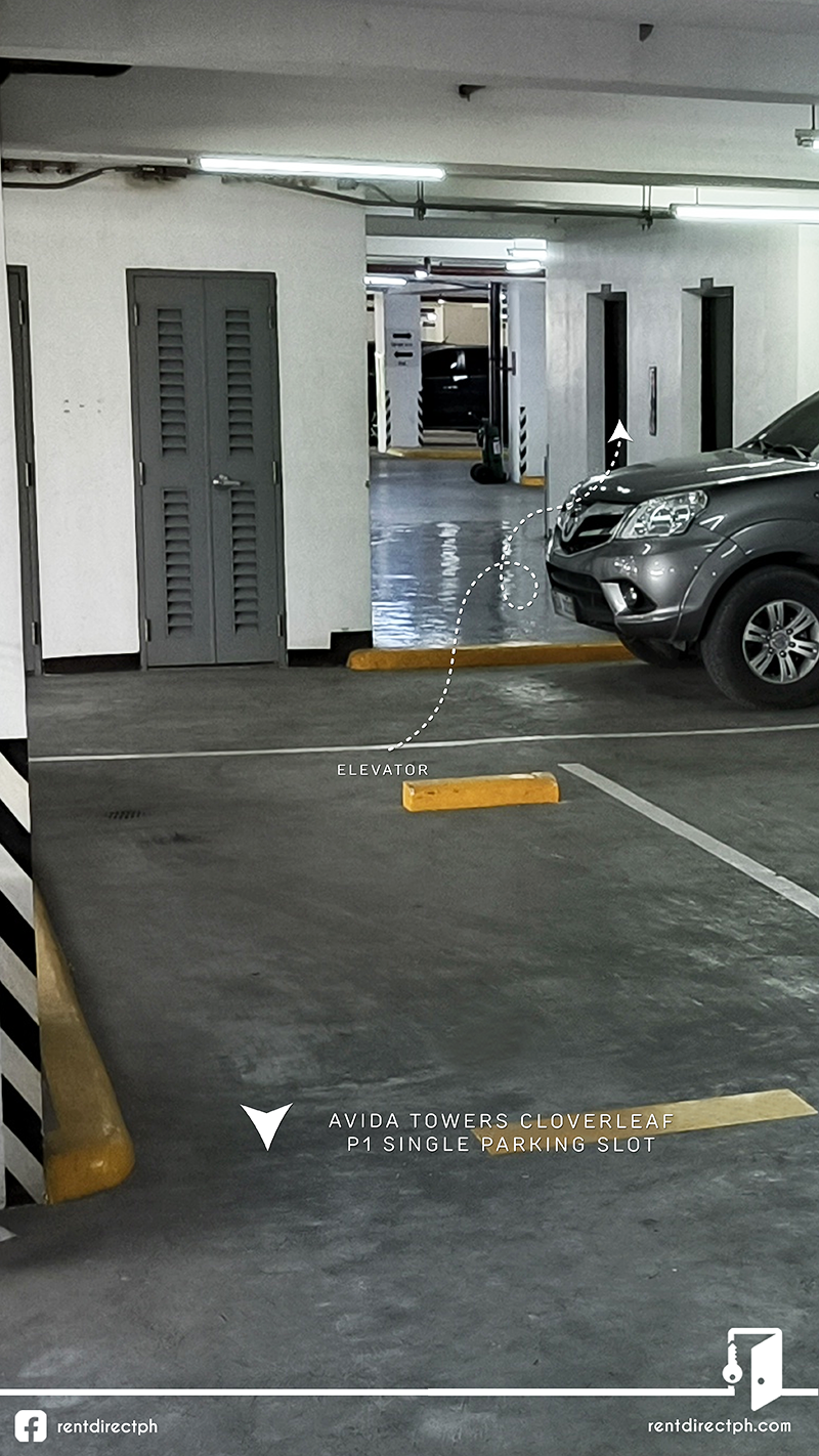 Avida Towers Cloverleaf Parking Slot for Lease · Rent Direct