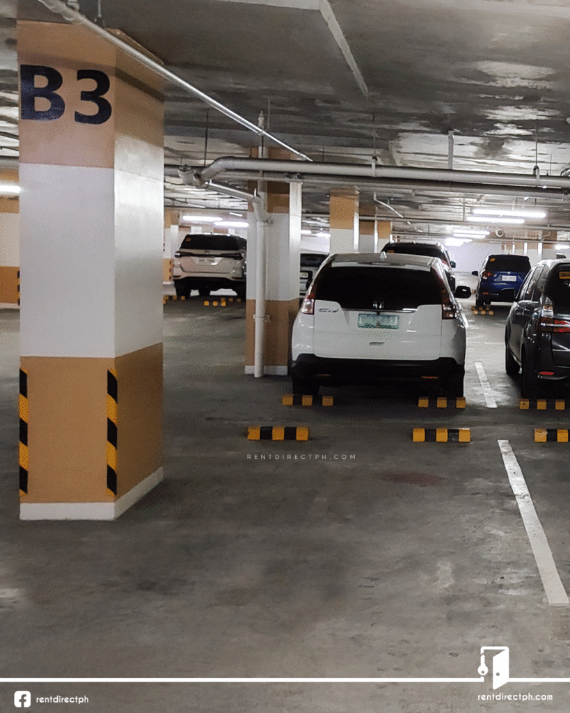 B3 Parking Slot · The Celandine Quezon City · Rent Direct